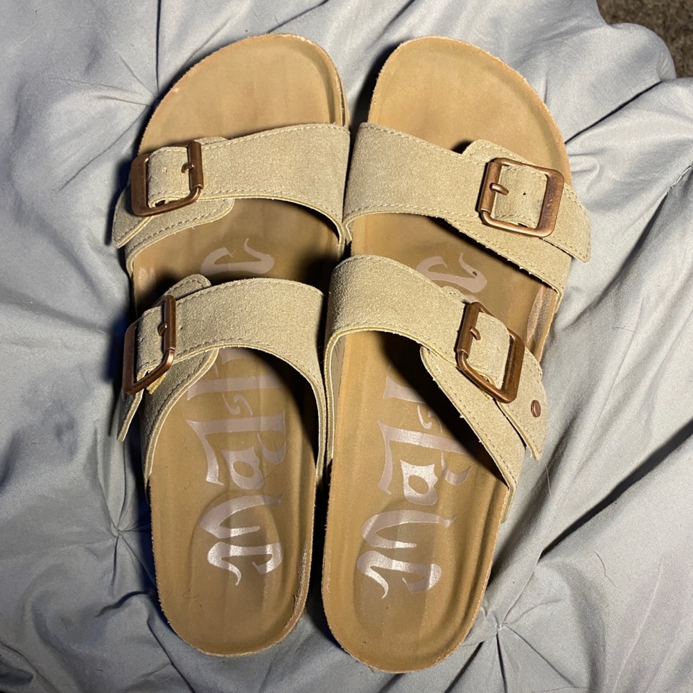 Target double strap sandals